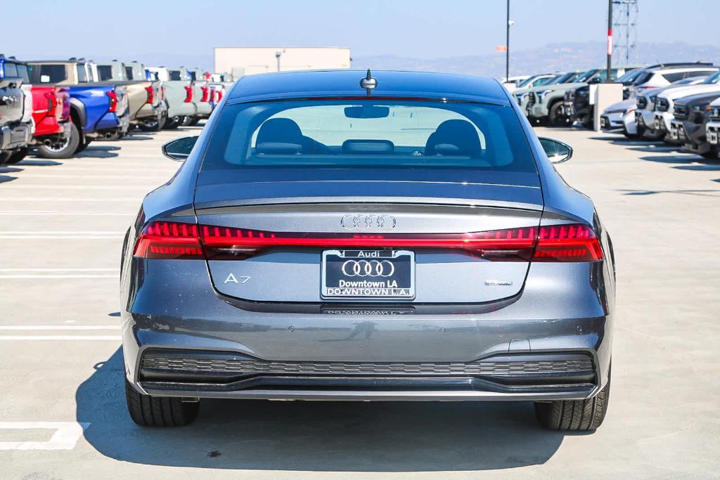 new 2025 Audi A7 car, priced at $74,390