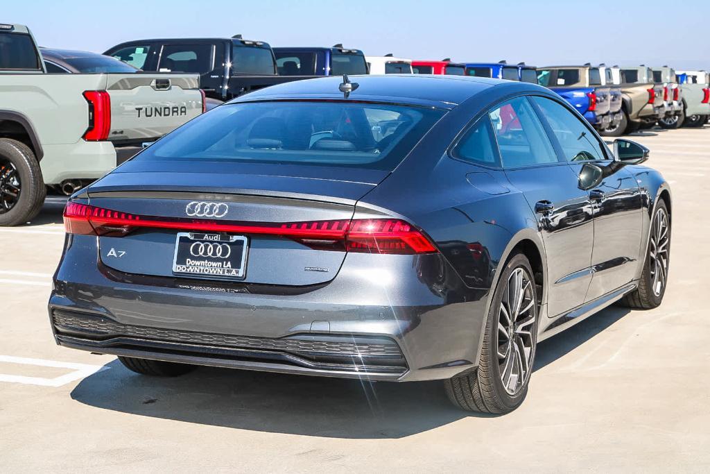 new 2025 Audi A7 car, priced at $74,390