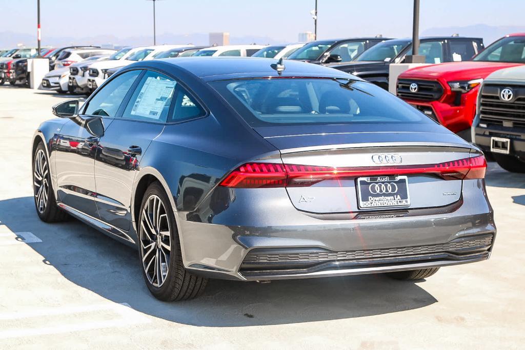 new 2025 Audi A7 car, priced at $74,390