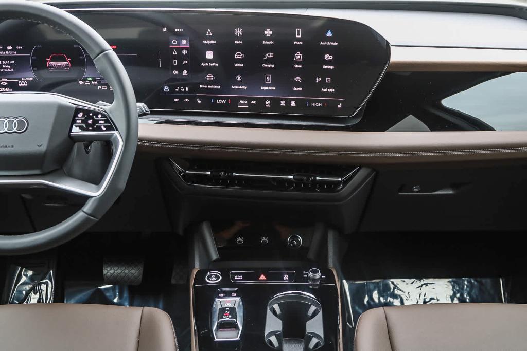 new 2025 Audi Q6 e-tron car, priced at $68,165