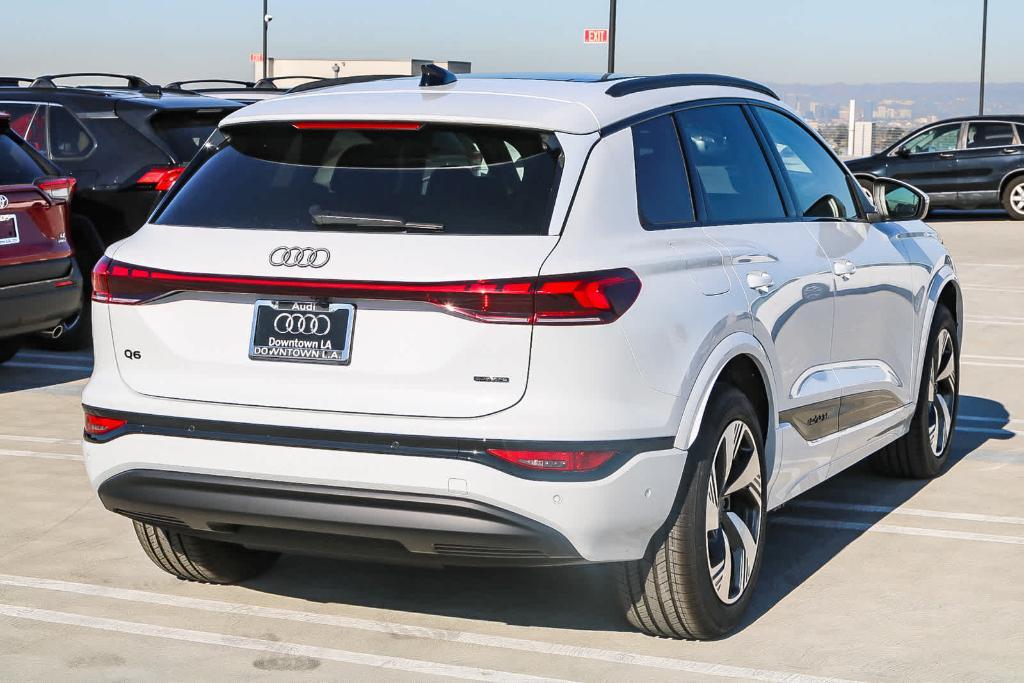 new 2025 Audi Q6 e-tron car, priced at $75,685