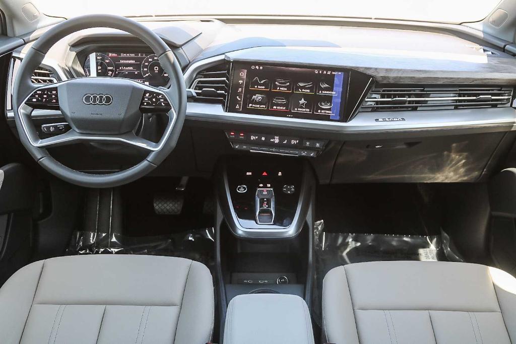 new 2025 Audi Q4 e-tron car, priced at $62,745