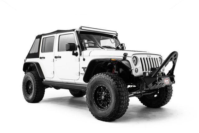 used 2014 Jeep Wrangler Unlimited car, priced at $23,991