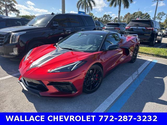 used 2024 Chevrolet Corvette car, priced at $82,984