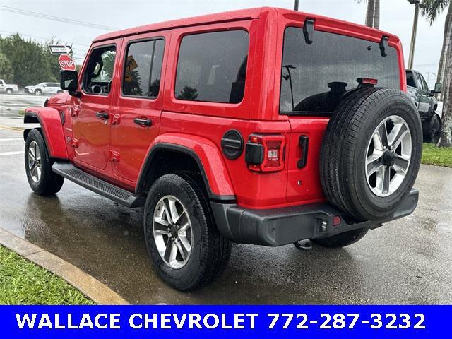 used 2020 Jeep Wrangler Unlimited car, priced at $31,785