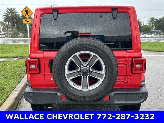 used 2020 Jeep Wrangler Unlimited car, priced at $31,785