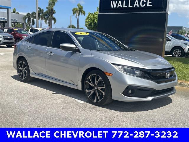 used 2020 Honda Civic car, priced at $18,985