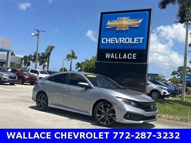 used 2020 Honda Civic car, priced at $18,985