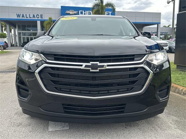 used 2021 Chevrolet Traverse car, priced at $26,985