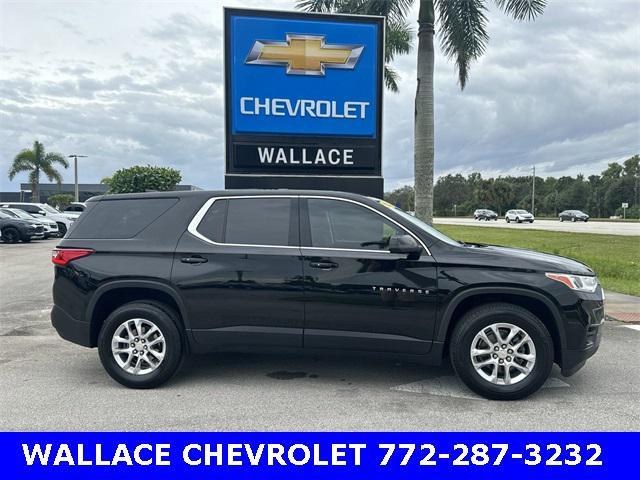 used 2021 Chevrolet Traverse car, priced at $24,985