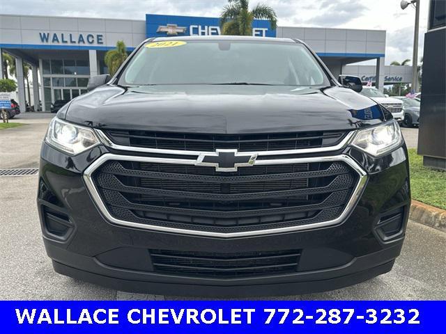 used 2021 Chevrolet Traverse car, priced at $24,985