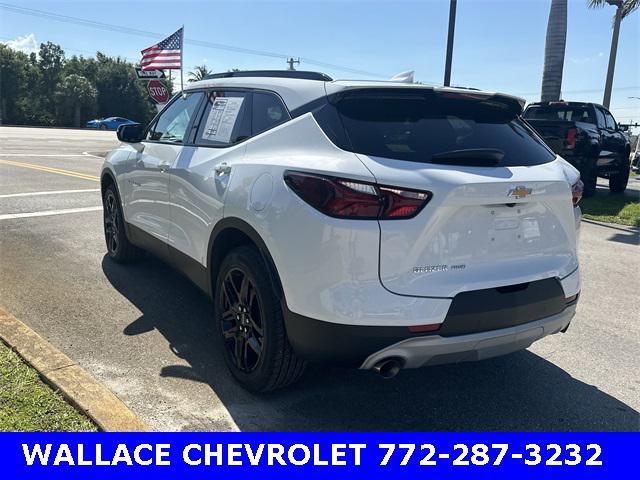 used 2022 Chevrolet Blazer car, priced at $23,885