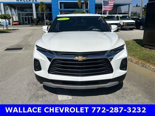 used 2022 Chevrolet Blazer car, priced at $23,885