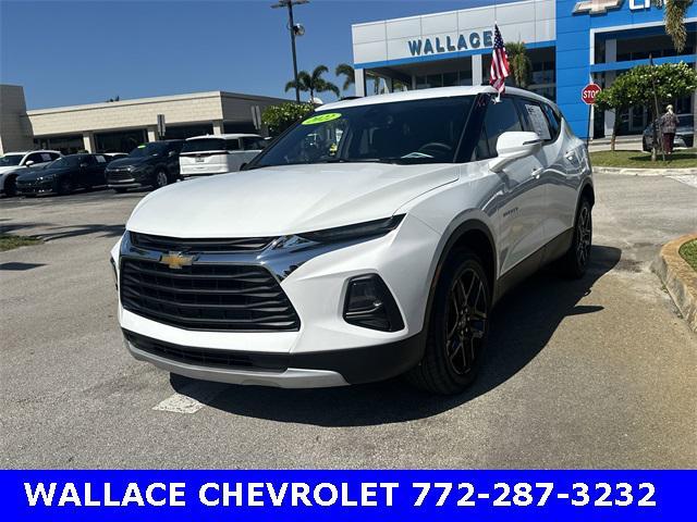 used 2022 Chevrolet Blazer car, priced at $23,885