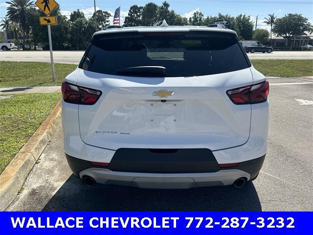 used 2022 Chevrolet Blazer car, priced at $23,885