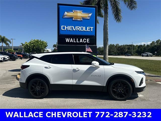 used 2022 Chevrolet Blazer car, priced at $23,885