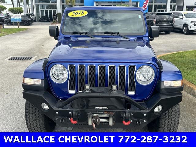 used 2018 Jeep Wrangler Unlimited car, priced at $24,985