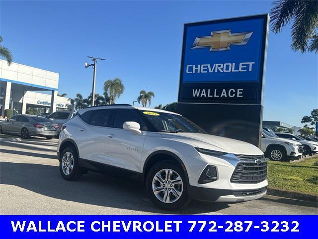 used 2022 Chevrolet Blazer car, priced at $24,985