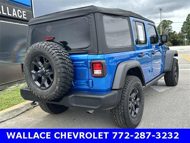 used 2023 Jeep Wrangler car, priced at $28,885