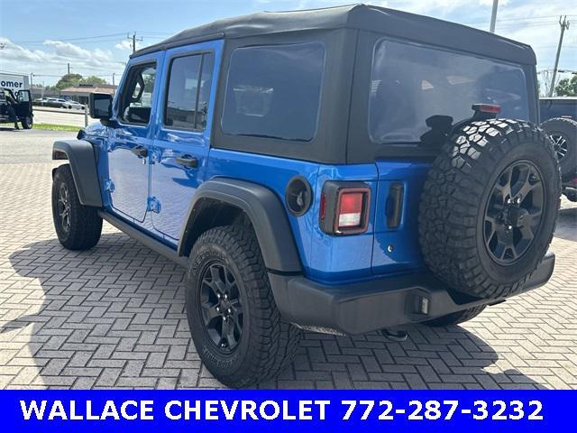 used 2023 Jeep Wrangler car, priced at $28,885