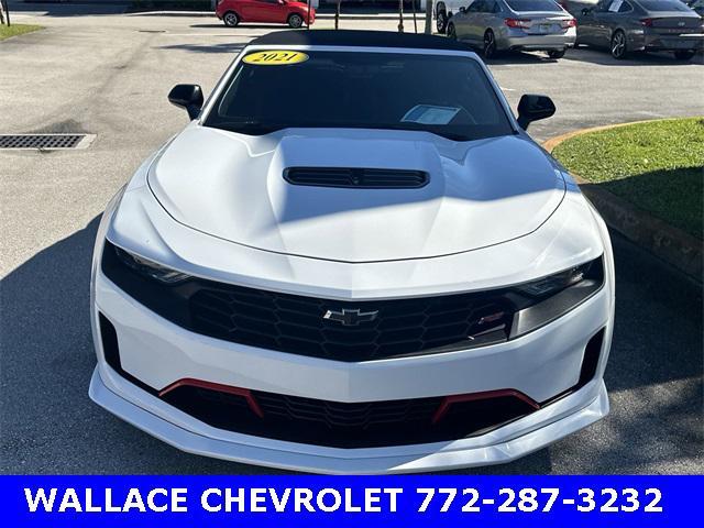 used 2021 Chevrolet Camaro car, priced at $32,985