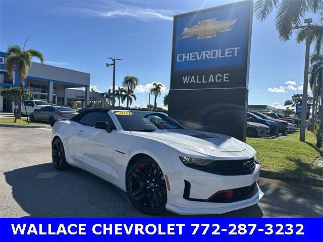 used 2021 Chevrolet Camaro car, priced at $32,985