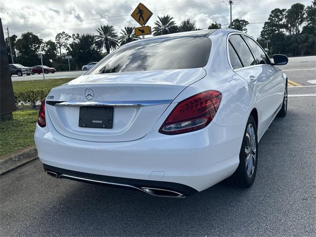 used 2018 Mercedes-Benz C-Class car, priced at $16,985