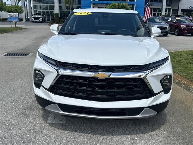 used 2023 Chevrolet Blazer car, priced at $24,885