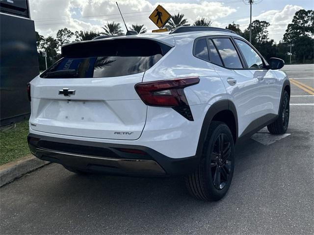 new 2025 Chevrolet Trax car, priced at $26,190