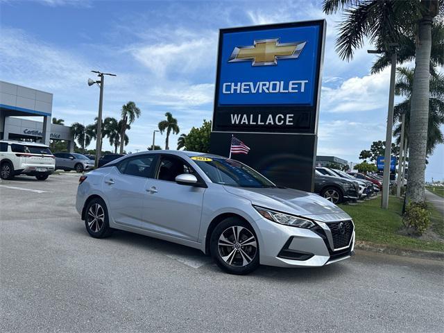 used 2021 Nissan Sentra car, priced at $18,885