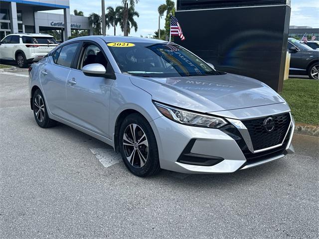 used 2021 Nissan Sentra car, priced at $18,885