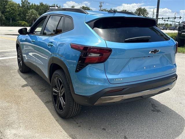 new 2025 Chevrolet Trax car, priced at $27,980