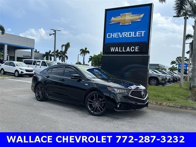 used 2020 Acura TLX car, priced at $25,985