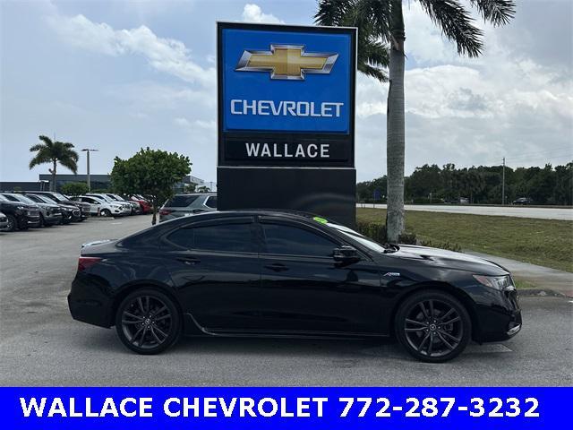 used 2020 Acura TLX car, priced at $20,885