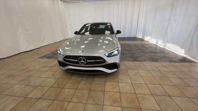 used 2022 Mercedes-Benz C-Class car, priced at $33,998