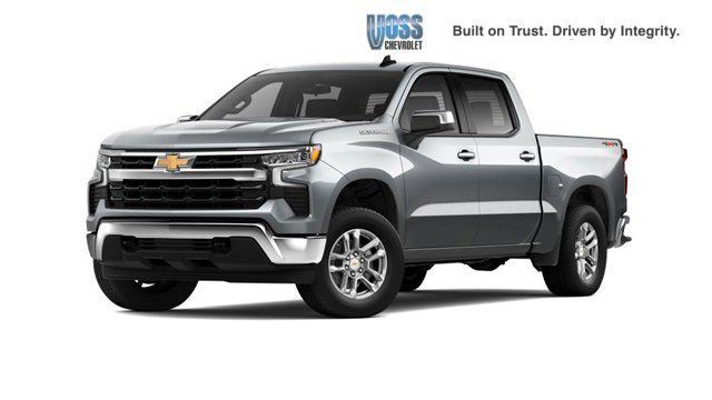 new 2025 Chevrolet Silverado 1500 car, priced at $54,595