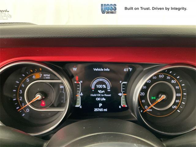used 2023 Jeep Wrangler car, priced at $41,498