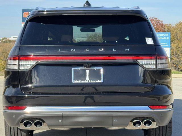 new 2025 Lincoln Aviator car, priced at $80,500