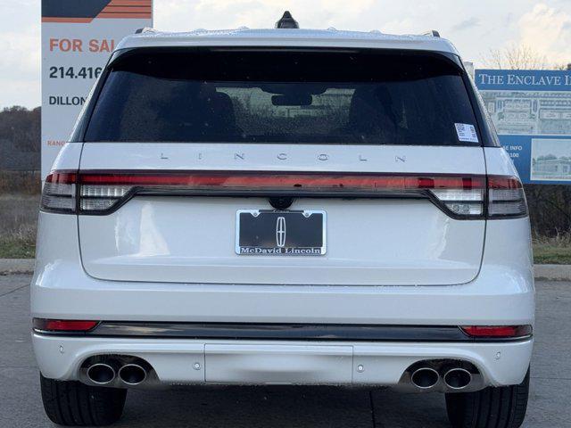 new 2025 Lincoln Aviator car, priced at $78,750