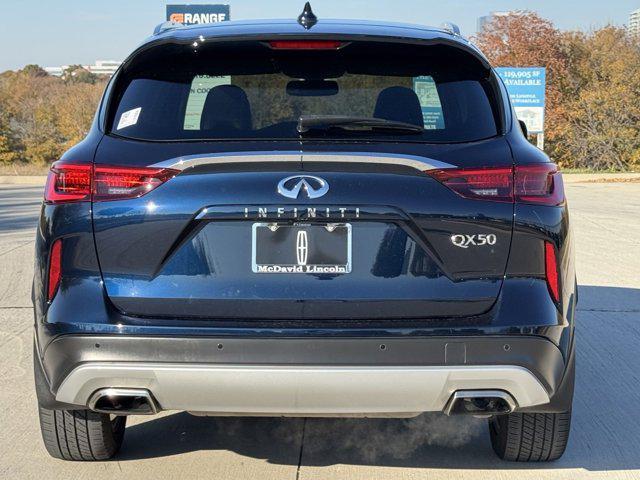 used 2020 INFINITI QX50 car, priced at $21,798