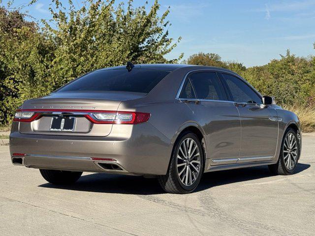 used 2018 Lincoln Continental car, priced at $17,799