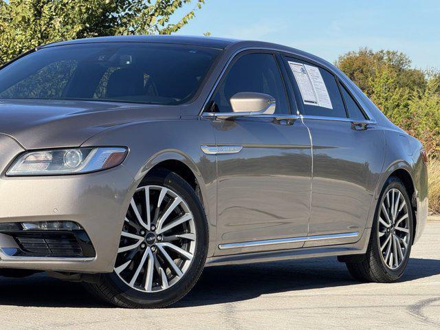 used 2018 Lincoln Continental car, priced at $17,799