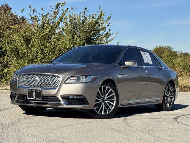 used 2018 Lincoln Continental car, priced at $17,799