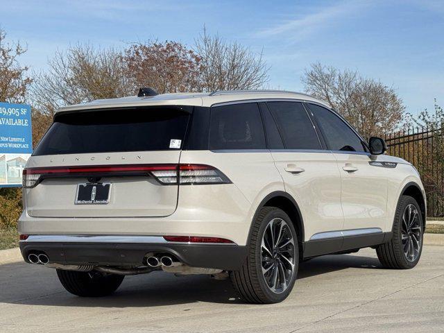 new 2025 Lincoln Aviator car, priced at $79,550