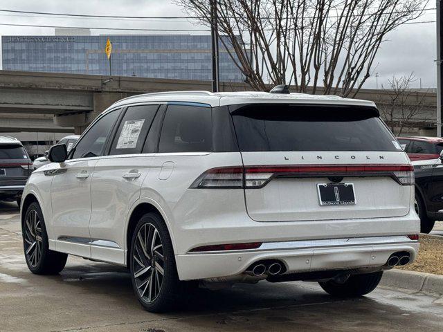 new 2025 Lincoln Aviator car, priced at $92,125