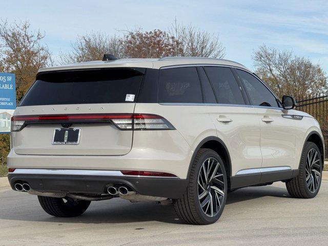 new 2025 Lincoln Aviator car, priced at $80,550