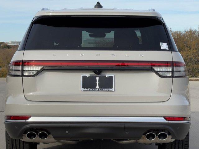 new 2025 Lincoln Aviator car, priced at $80,550