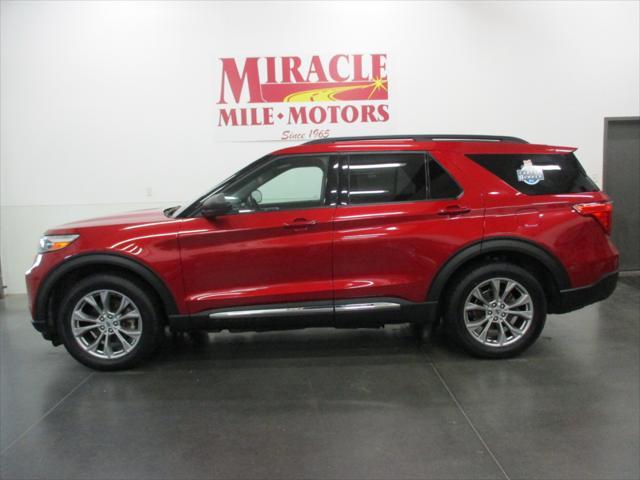 used 2021 Ford Explorer car, priced at $28,500