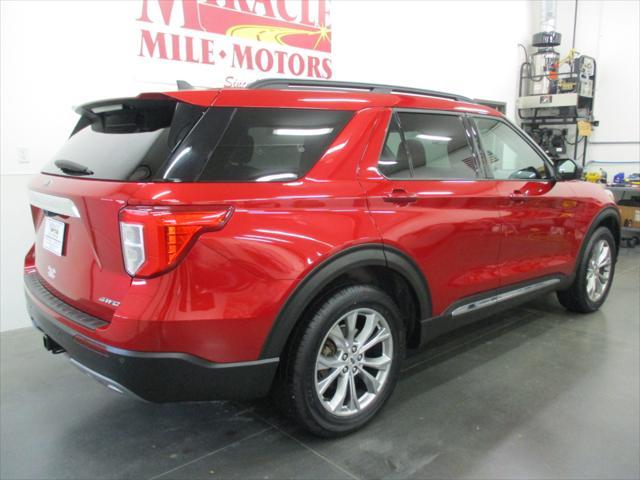 used 2021 Ford Explorer car, priced at $28,500