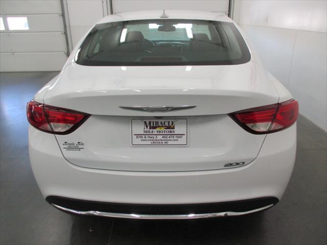 used 2017 Chrysler 200 car, priced at $15,950